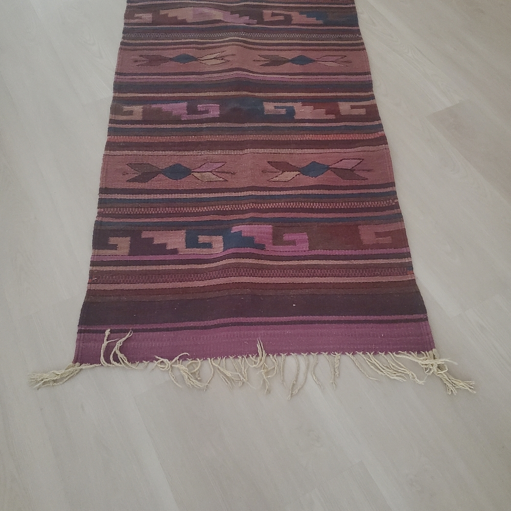 Native American Aztec throw, runner - Picture 4 of 5